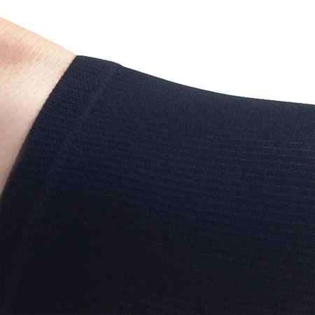 Jobst Travel, chaussettes de compression pour les genoux, 15-20 mmHg, verges fermées, taille 4, noir