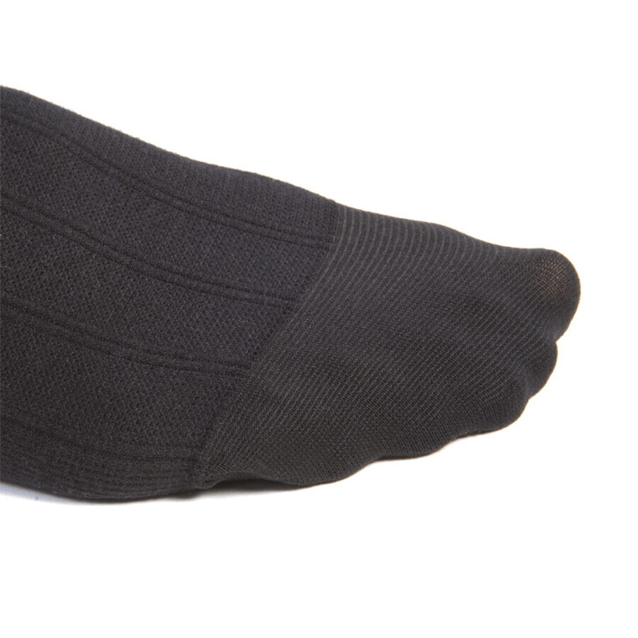 Jobst For Men Explore, chaussettes de compression au genou, CCL2, bout fermé, taille 5, noir