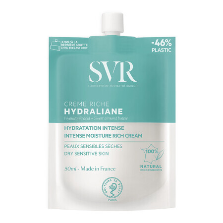 SVR Hydraliane Riche, intensive Feuchtigkeitscreme für trockene und sehr trockene Haut, 50 ml