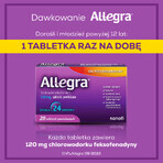 Allegra 120 mg, 20 Filmtabletten