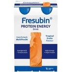 Fresubin energy drink with tropical fruit flavor, 4 x 200 ml, Fresenius Kabi