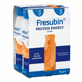 Fresubin Protein Energy al gusto di frutta tropicale, 4 x 200 ml, Fresenius Kabi