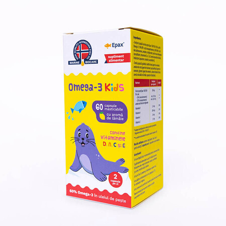 Omega-3 Kinder, 60 Kapseln, Phyto Biocare