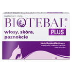 Biotebal Plus Hair Skin Nails, 30 tablets + 10 free tablets