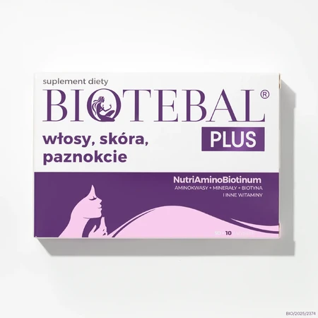 Biotebal Plus Haar, huid en nagels, 30 tabletten + 10 gratis tabletten