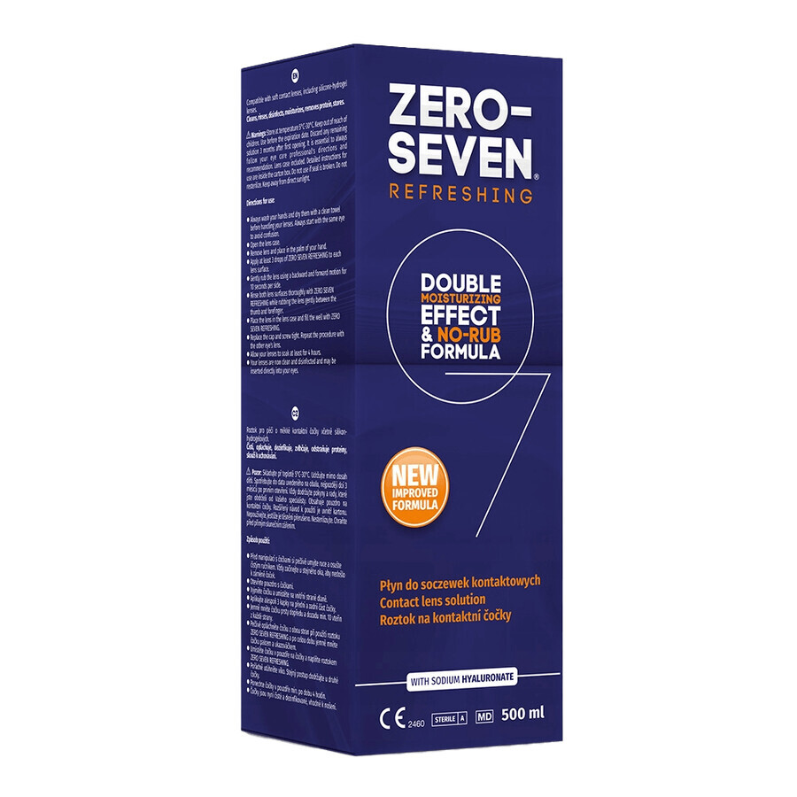 Líquido refrescante para lentes Zero-Seven, 120 ml