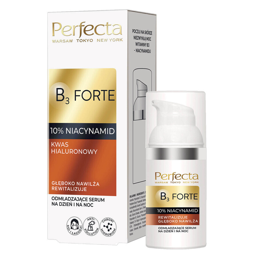 Perfecta B3 Forte, sérum rajeunissant pour le visage, jour et nuit, 30 ml