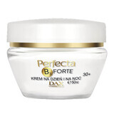 Perfecta B3 Forte 30+, crema facial altamente hidratante, día y noche, 50 ml