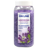 On Line, Badesalz, Lavendel, 800 g