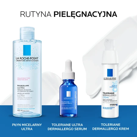 La Roche-Posay Toleriane Dermallergo, crème visage, soin hydratant régénérant, 40 ml