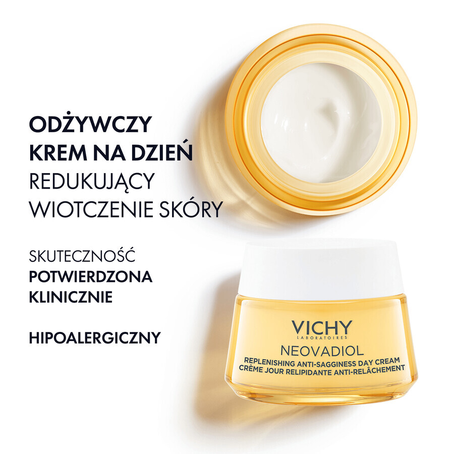 Vichy Neovadiol Post-Menopause, cremă de zi reparatoare împotriva lăsării pielii, 50 ml