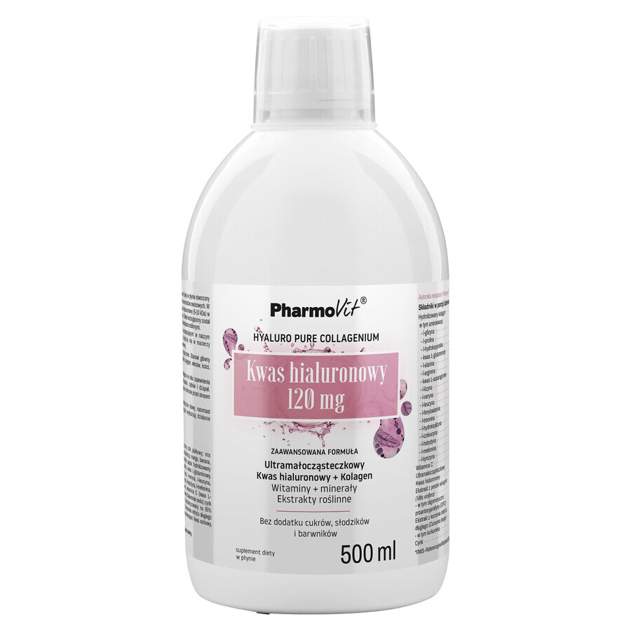 PharmoVit Acid hialuronic 120 mg, 500 ml