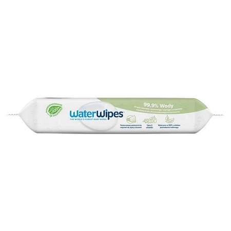 WaterWipes Soapberry Bio, șervețele umede, apă cu extract de săpun, de la naștere, 60 bucăți