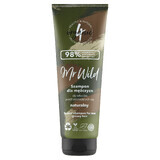 4Organic Mr Wild, natürliches Shampoo für fettiges Männerhaar, 250 ml