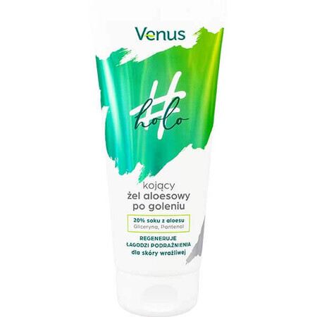 Venus Holo, beruhigendes Aloe-Vera-Gel nach der Rasur, empfindliche Haut, 200 ml