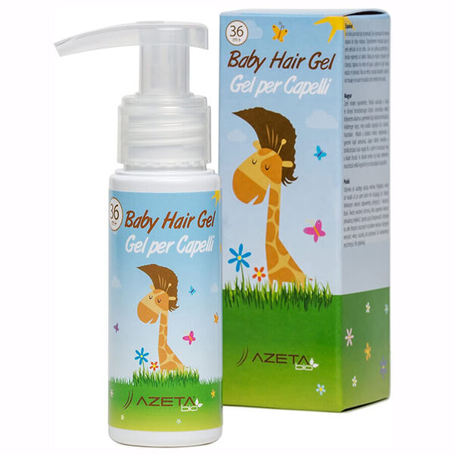 Azeta Bio, natural hair gel for children from birth, 50 ml