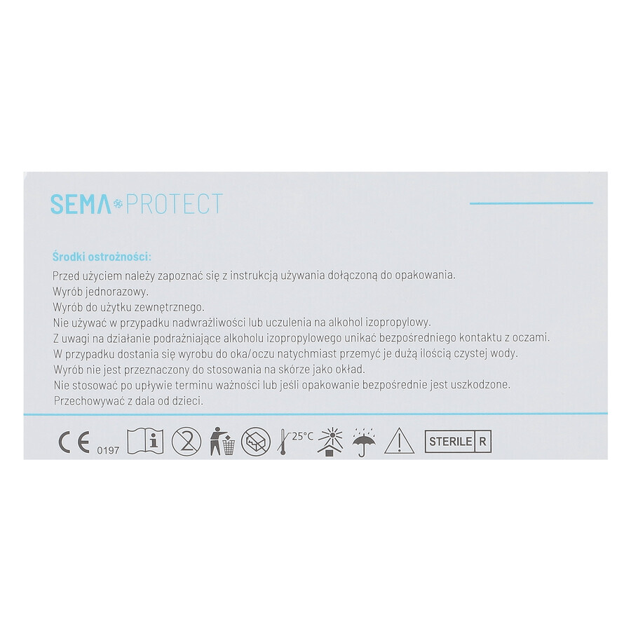 SEMA Protect, bastoncillos desinfectantes, 100 uds.