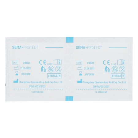 SEMA Protect, tampoane dezinfectante, 100 buc.