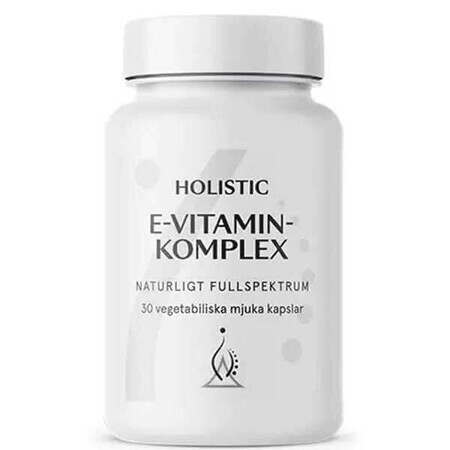 Ganzheitlicher E-Vitamin Komplex, 30 Kapseln