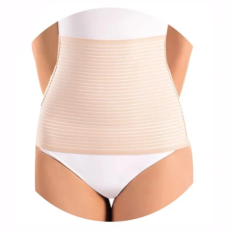 BabyOno Postnatal Belly Belt Contoured Expert Flesh Color Size M 1pc