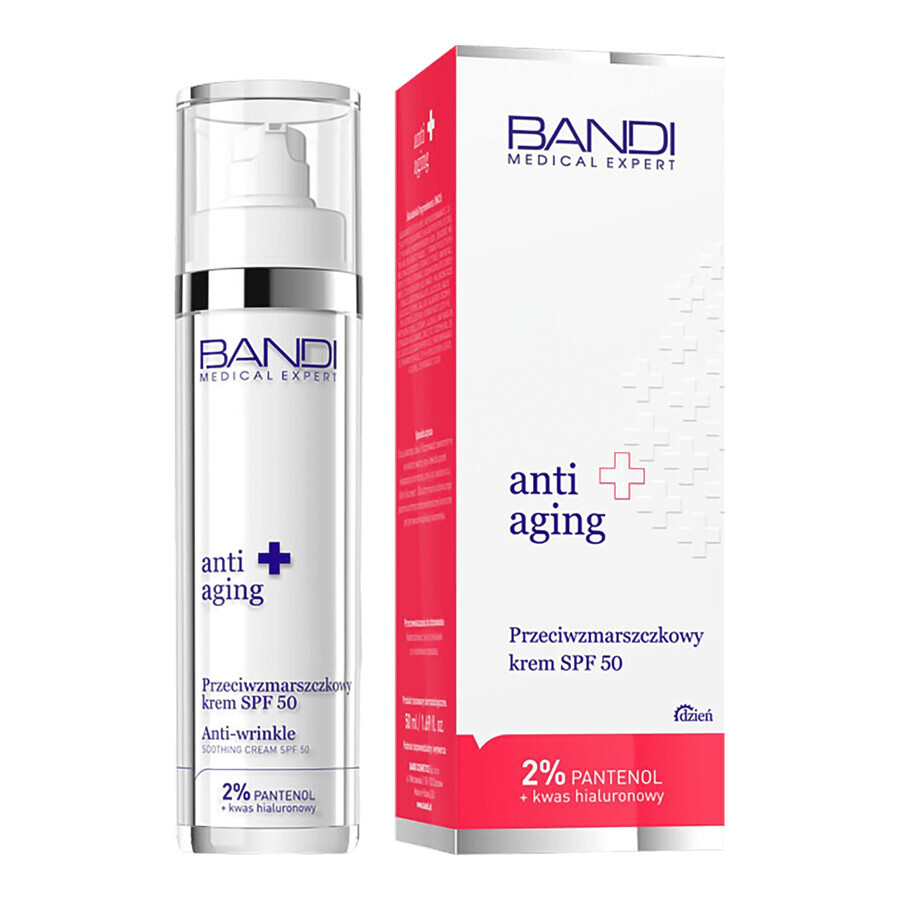 Bandi Medical Expert Anti Aging, Anti-Falten-Creme, SPF 50, 50 ml