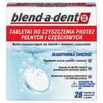 Blend-a-dent, Compresse per la pulizia delle dentiere, Freschezza a lunga durata, 28 compresse