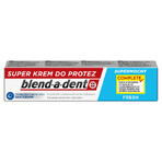 Blend-a-dent Complete, Adhesivo para prótesis dentales, Fresco, 47 g