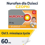 Nurofen per bambini 60 mg, supposte , 10 pezzi