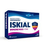 Iskial Immuno Max + Zink, für Kinder ab 6 Jahren und Erwachsene, 120 Kapseln