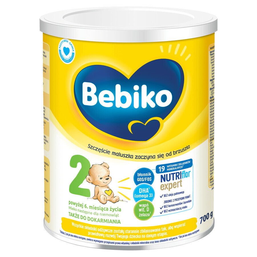 Bebiko 2 Nutriflor Expert Folgemilch, ab 6 Monaten, 700 g