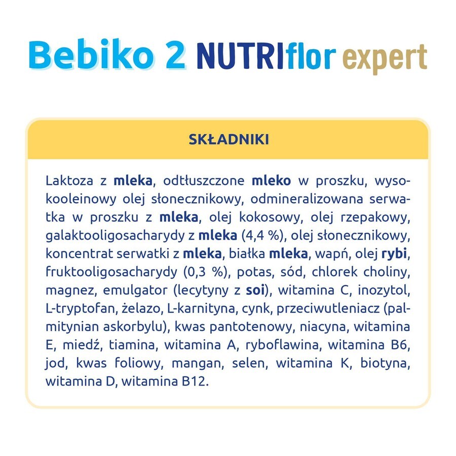 Bebiko 2 Nutriflor Expert Folgemilch, ab 6 Monaten, 350 g