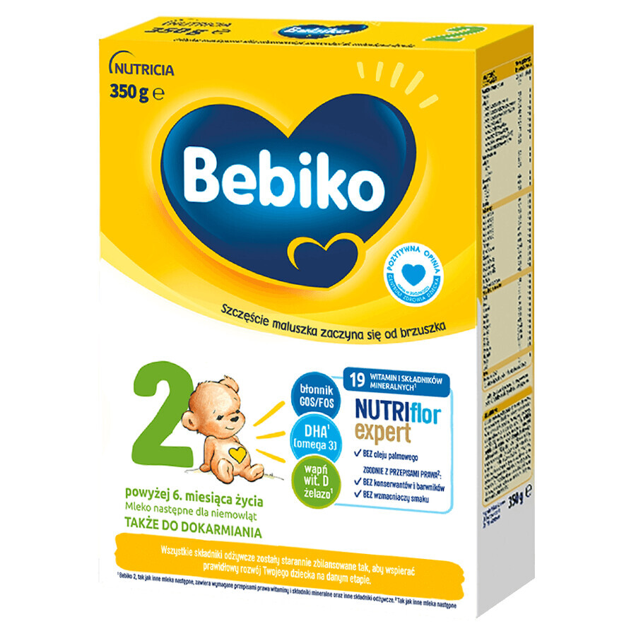 Bebiko 2 Nutriflor Expert Folgemilch, ab 6 Monaten, 350 g