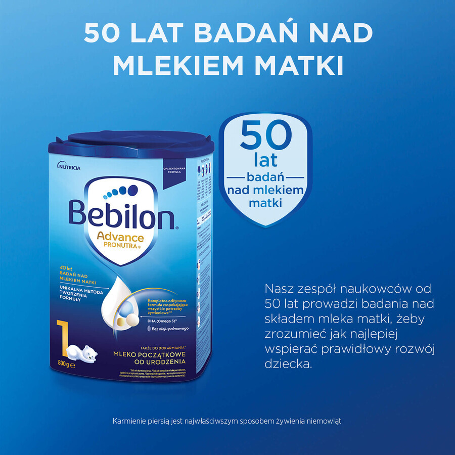 Bebilon Advance Pronutra 1, Säuglingsmilch, ab Geburt, 800 g