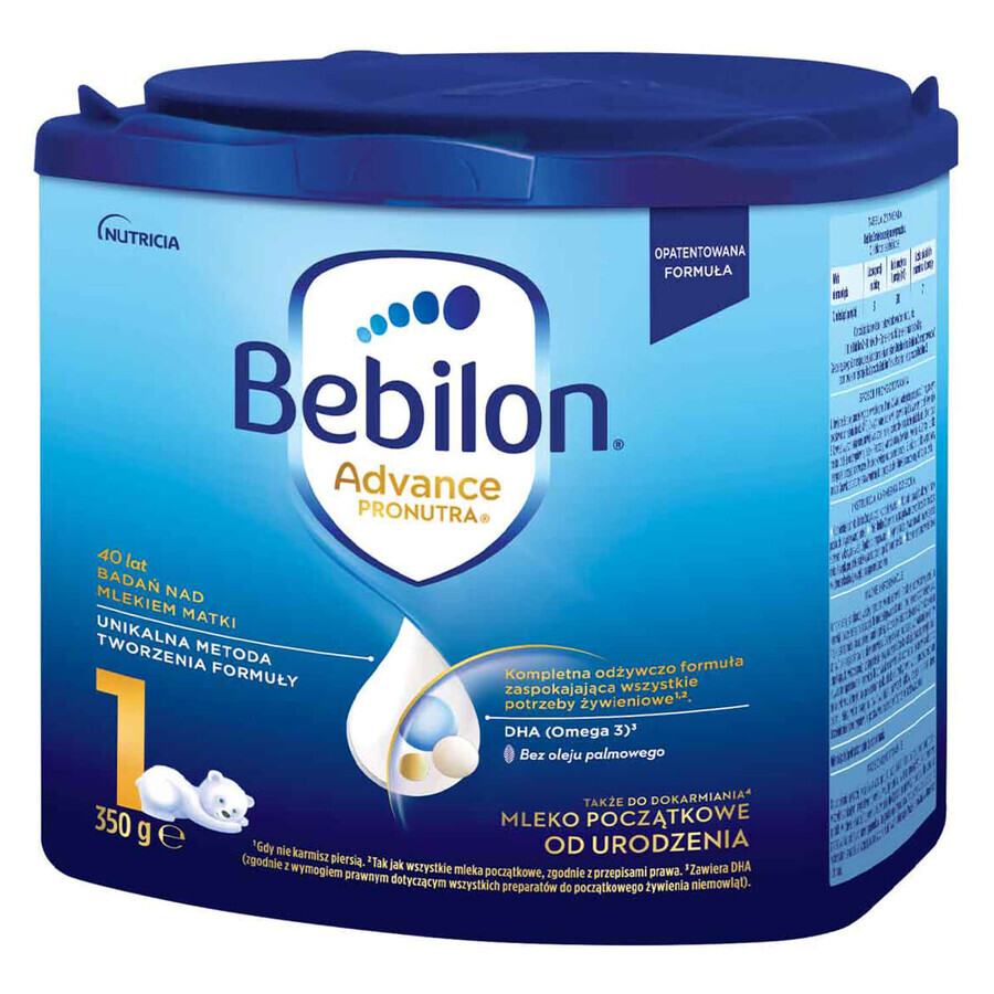 Bebilon Advance Pronutra 1, Säuglingsmilch, ab Geburt, 350 g