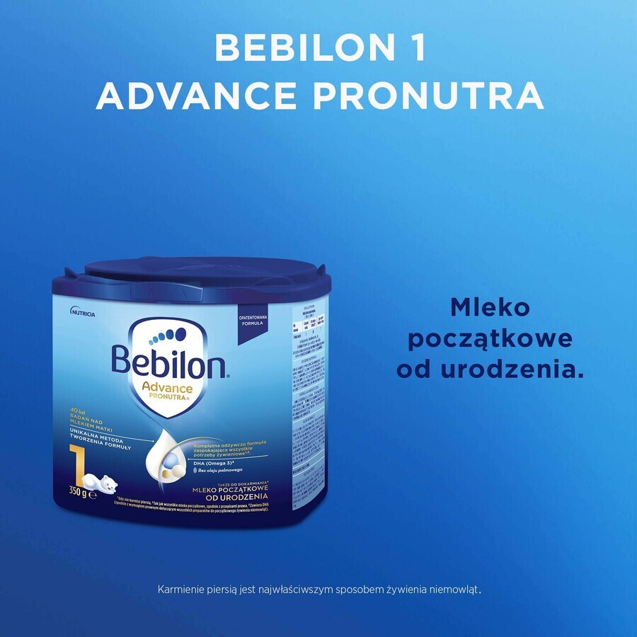 Bebilon Advance Pronutra 1, Säuglingsmilch, ab Geburt, 350 g