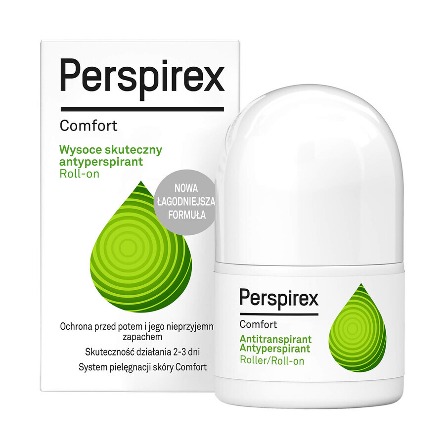 Perspirex Comfort, Antitranspirant auf Rolle, 20 ml