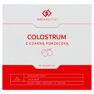 Genactiv Colostrum met Zwarte Bes, poeder, 3 g x 30 sachets