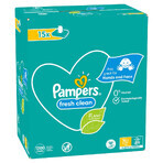 Pampers Fresh Clean, salviette umidificate, 15 x 80 pz.