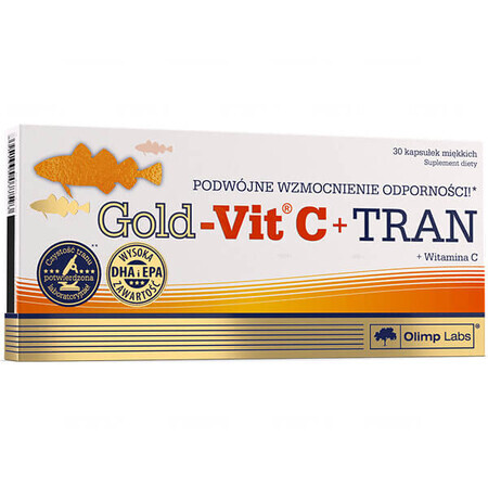 Olimp Gold-Vit C + Tranium, 30 Kapseln