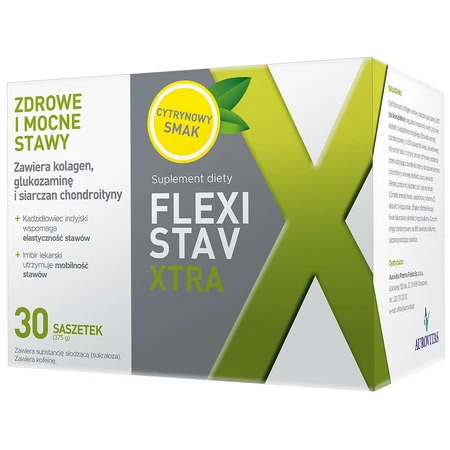FlexiStav Xtra pack, sabor limón, 2 x 30 sobres