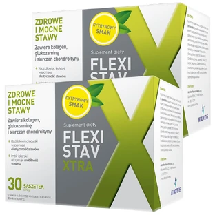 FlexiStav Xtra pack, sabor limón, 2 x 30 sobres
