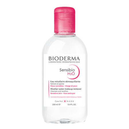 Bioderma Sensibio H2O, mizellares Wasser, empfindliche Haut, 250 ml