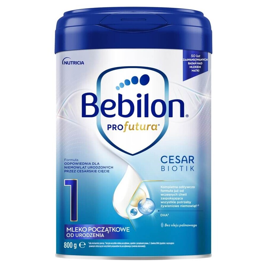 Bebilon Profutura CesarBiotik 1, Säuglingsmilch, ab Geburt, 800 g