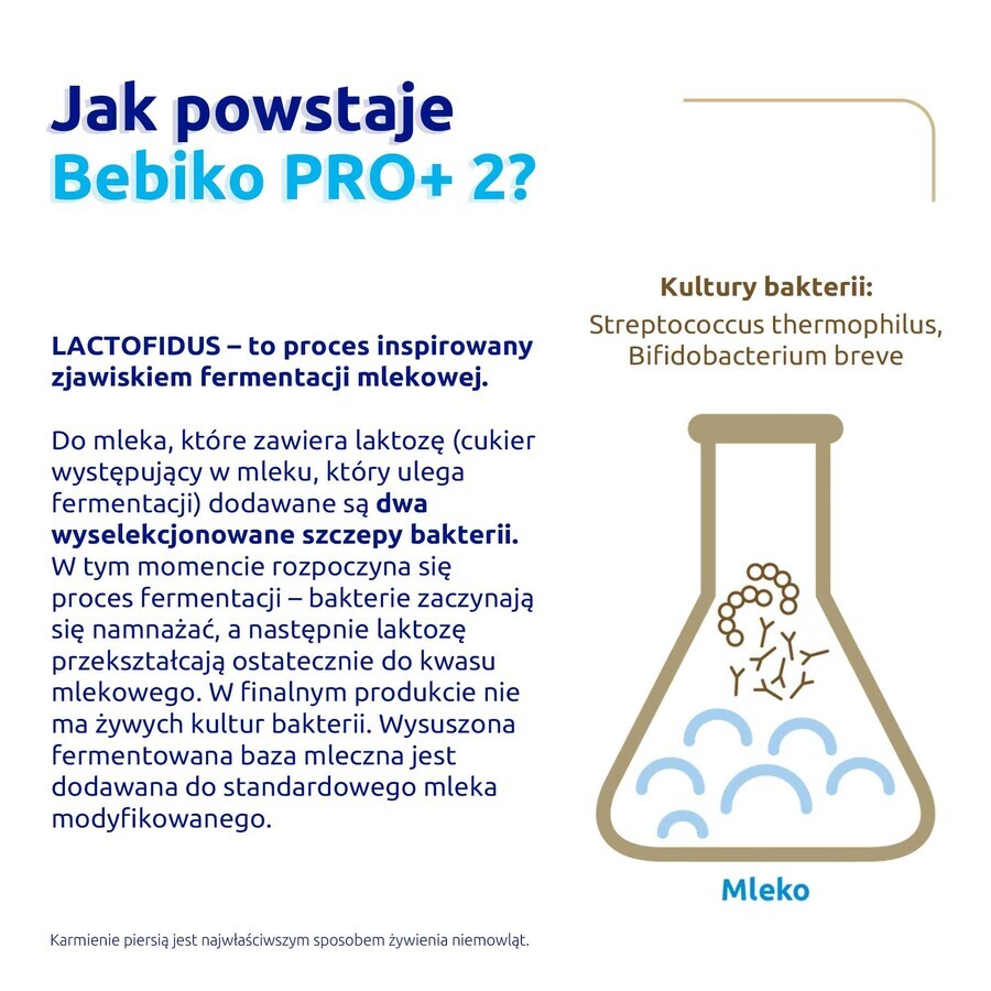 Bebiko Pro+ 2 Nutriflor Pro+, Folgemilch, ab 6 Monaten, 700 g