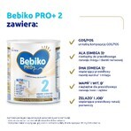 Bebiko Pro+ 2 Nutriflor Pro+, Folgemilch, ab 6 Monaten, 700 g