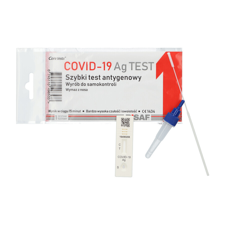 Bisaf, COVID-19 Ag Test, COVID-19 Antigen-Schnelltest, 1 Stück