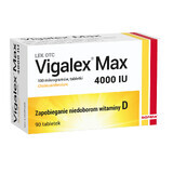 Vigalex Max 4000 UI, 90 comprimate