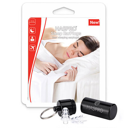 Haspro Sleep Universal, Ohrstöpsel, 2 Stück