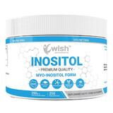 Wish Inositol Myo-Inositol Form, Pulver, 250 g