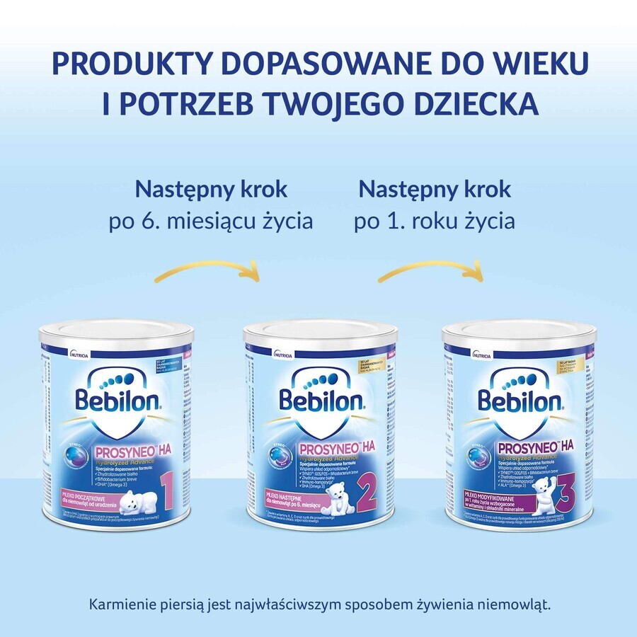 Bebilon Prosyneo HA Hydrolyzed Advance 1, Säuglingsmilch, ab Geburt, 400 g